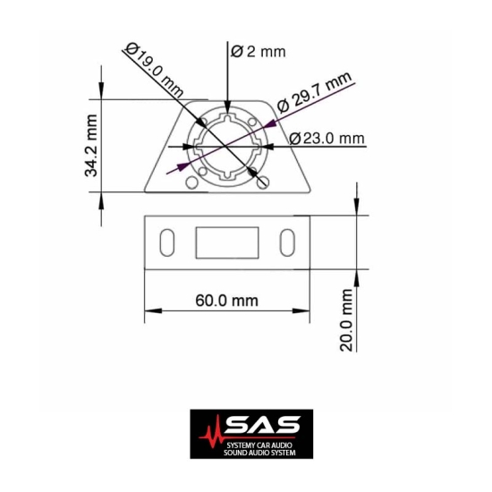 Przedłużacz USB Ampire XUB120 Przedłużacz USB 2.0 z zainstalowanym gniazdem i uchwytem 120cm.